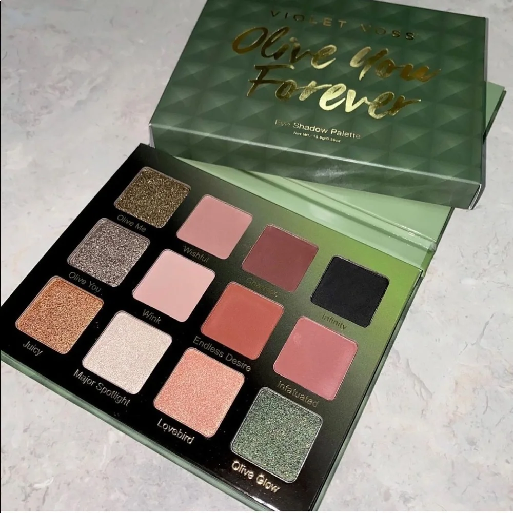 🫒 Violet Voss Cosmetics Olive You Forever Eyeshadow Palette